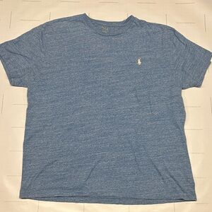 Polo Ralph Lauren Heather Blue Short Sleeve Tee